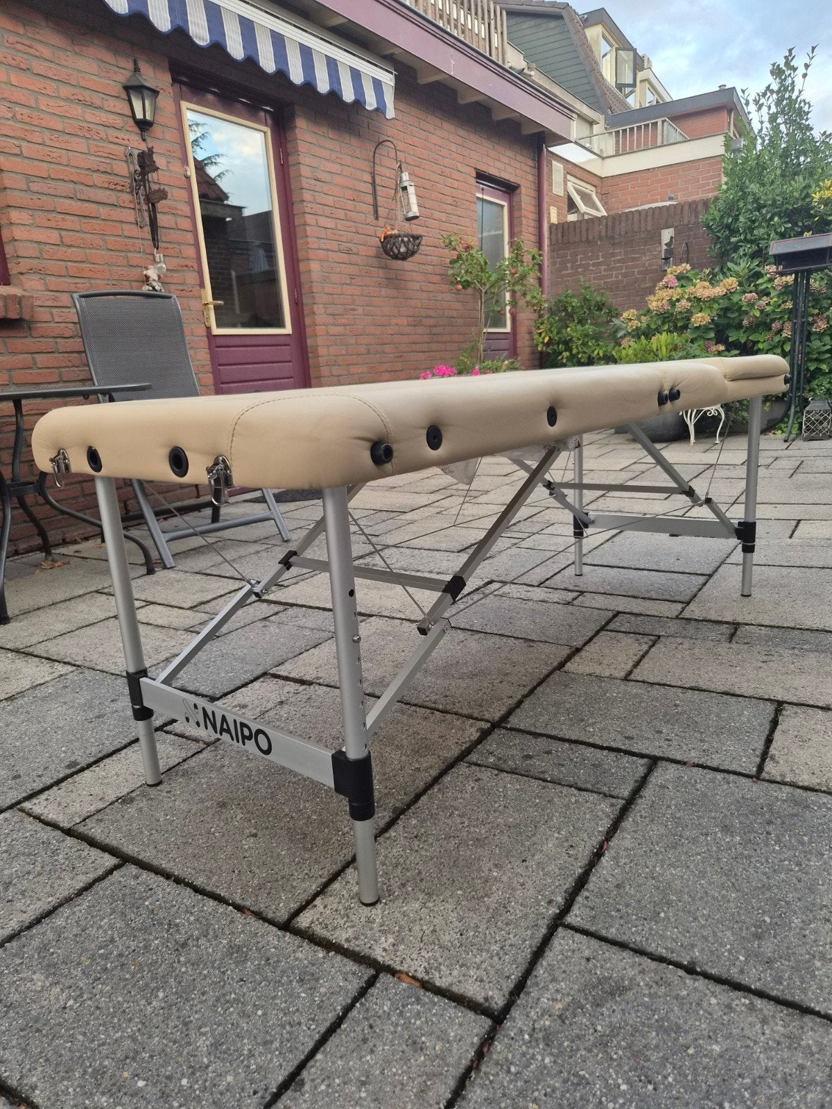 mobiel massagebed massagetafel, Sport en Fitness, Massageproducten, Ophalen, Zo goed als nieuw, Massagetafel