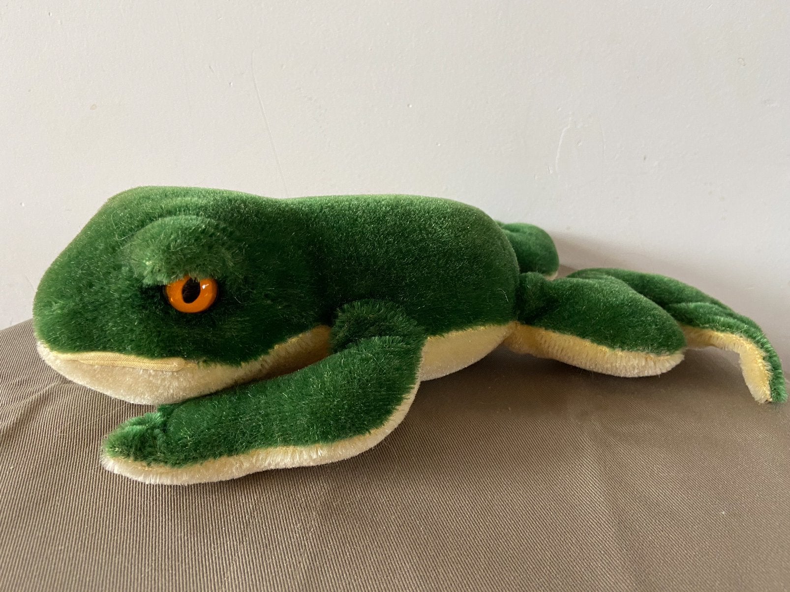 Steiff kikker, Froggy. 2322,00, Verzamelen, Ophalen of Verzenden, Zo goed als nieuw, Stoffen beer, Steiff