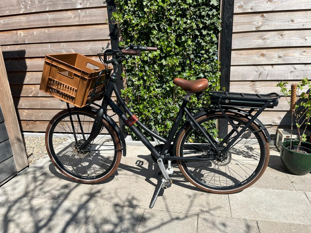Stella Dolce elektrische fiets zwart, Fietsen en Brommers, Elektrische fietsen, 51 tot 55 cm, Ophalen, Gebruikt, Overige merken