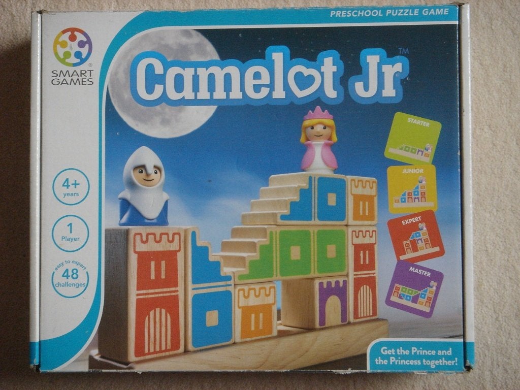 LEUK: Camelot Jr. - Breinbreker - Smart Games, Een of twee spelers, Ophalen of Verzenden, Gebruikt, SmartGames