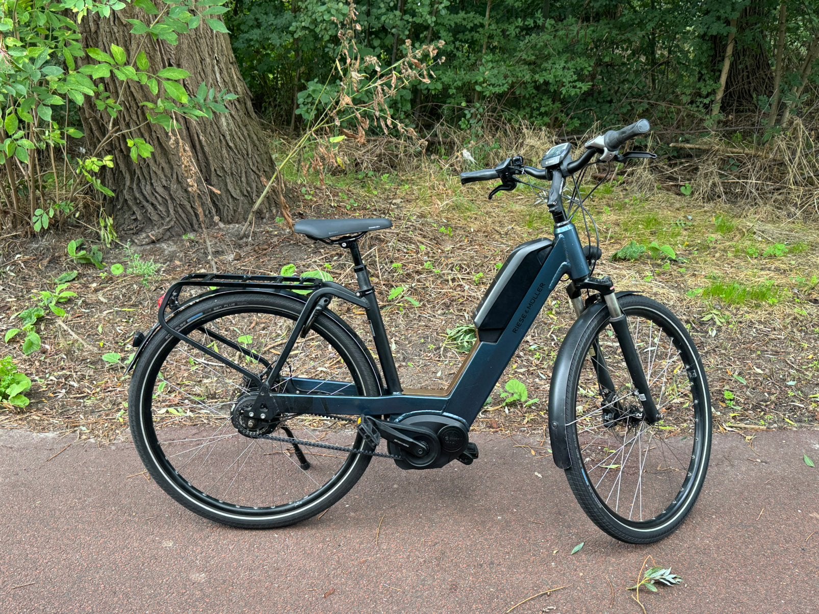 Riese en Muller Nevo 50cm BOSCH ACTIVE LINE, Gebruikt, 47 tot 51 cm, 50 km per accu of meer, Ophalen