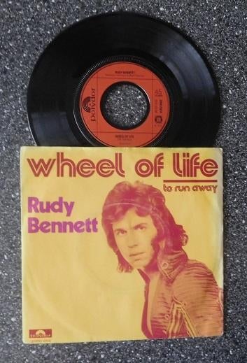 Rudy Bennett - wheel of life (NL 1973) (vanaf€ 4,00), 7 inch, Single, Ophalen of Verzenden, Zo goed als nieuw
