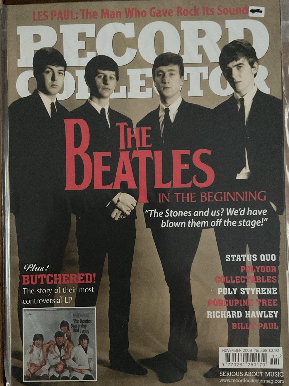 Record Collector Magazine - The Beatles (November 2009), Verzenden, Zo goed als nieuw, Muziek, Film of Tv