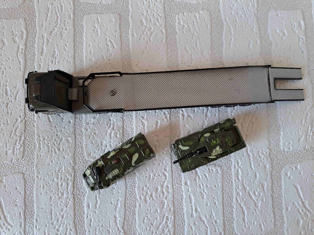 Militaire Legerset met Transportwagen, Tank en VAB, Ophalen of Verzenden, Zo goed als nieuw, Auto