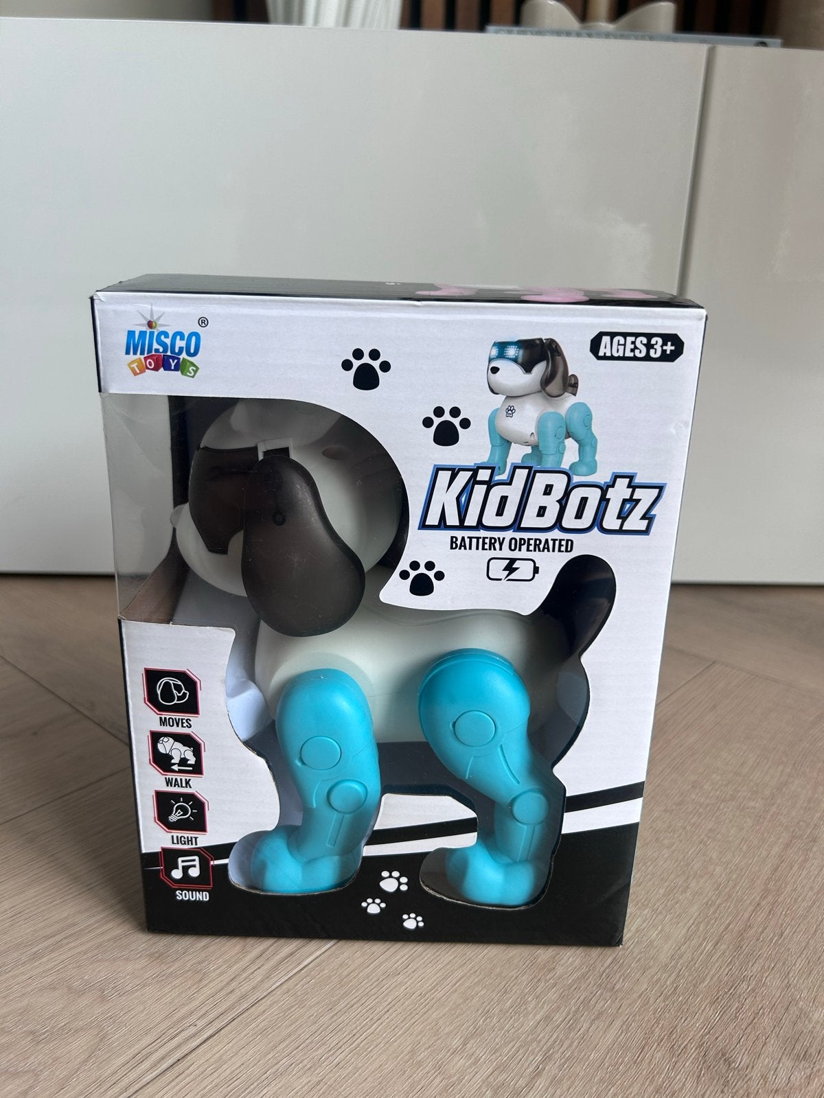 Misco Toys KidBotz Robot Hond - Beweegt, Licht & Geluid, Ophalen of Verzenden, Nieuw, Jongen of Meisje