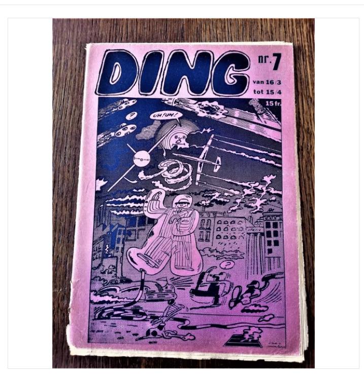ding nr.7 uit 1970 /Frank zappa/Robert Crumb, Ophalen of Verzenden, Gelezen, Overige typen