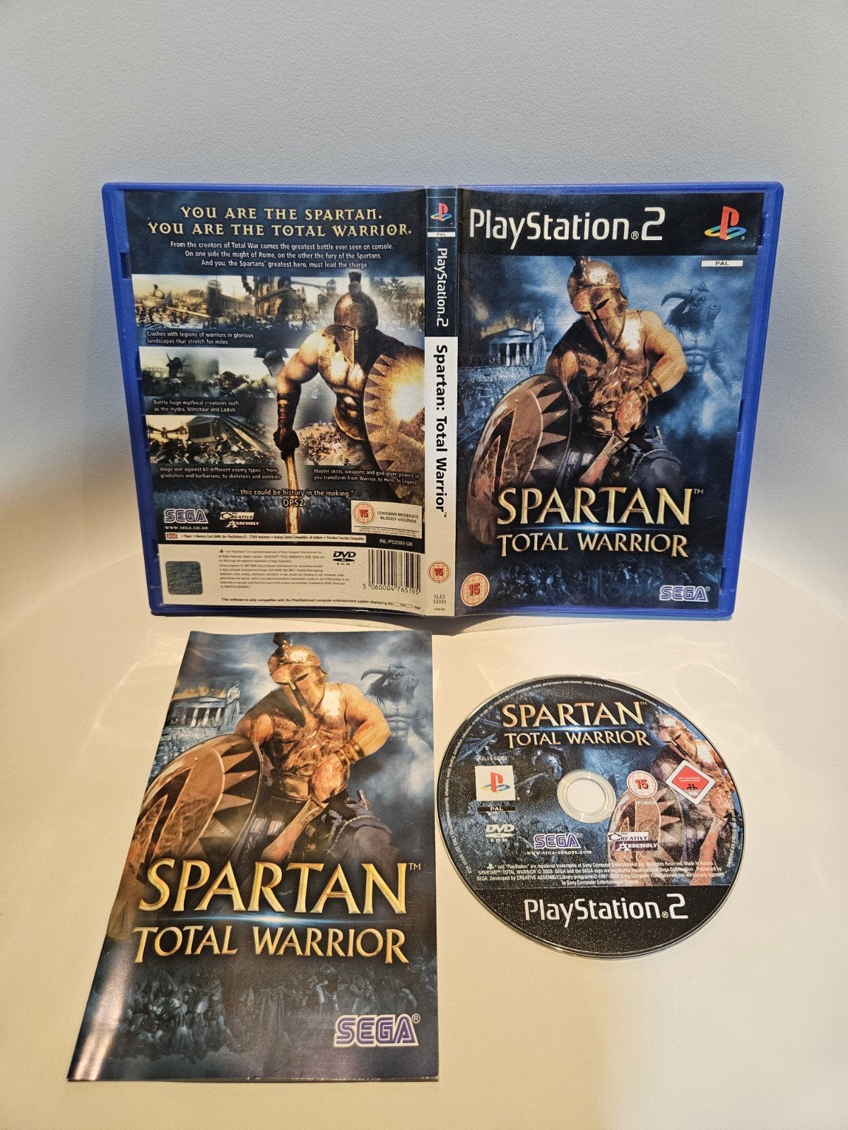 Spartan Total Warrior PS2, Shooter, 1 speler, Ophalen of Verzenden, Zo goed als nieuw