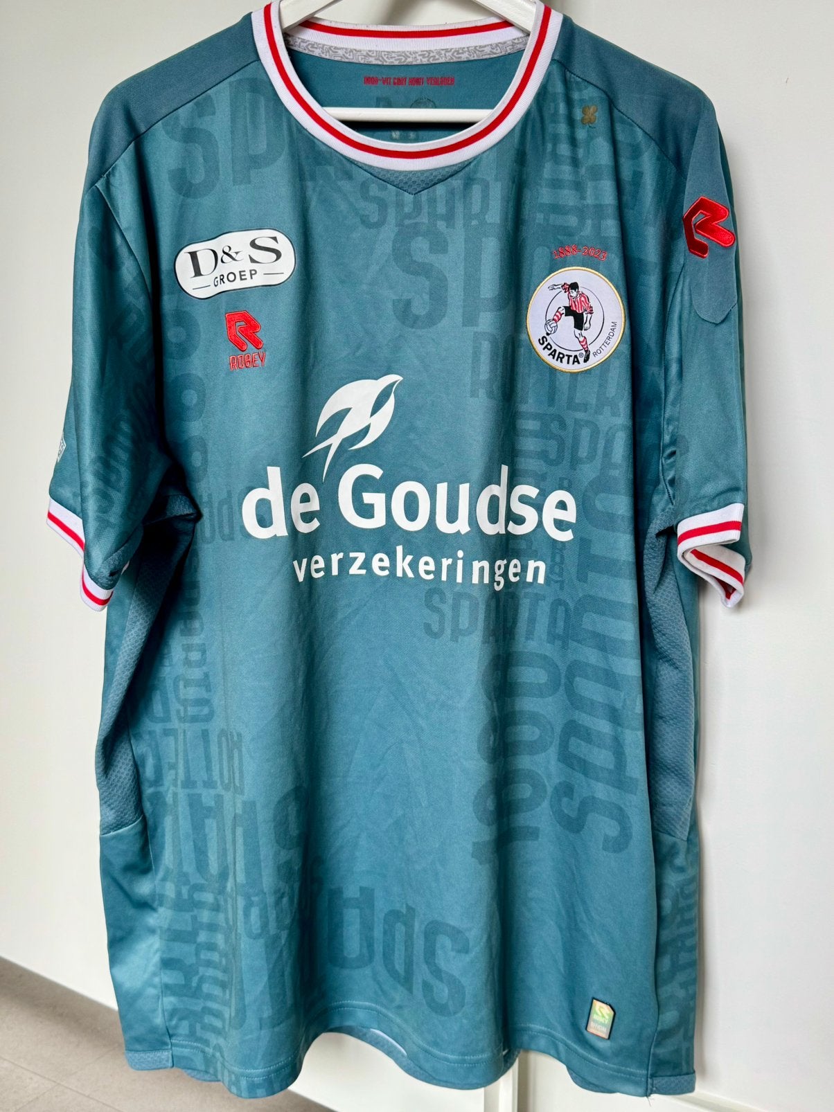 Sparta Rotterdam 2022 / 2023 voetbal shirt maat XXL, Groter dan maat XL, Ophalen of Verzenden, Zo goed als nieuw, Shirt
