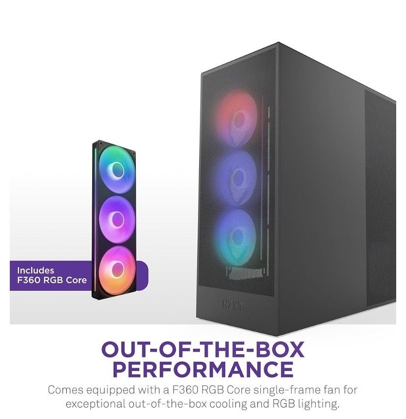 NZXT H7 Flow RGB PC-behuizing - Nieuw in verpakking, Computers en Software, Computerbehuizingen, Ophalen, Nieuw
