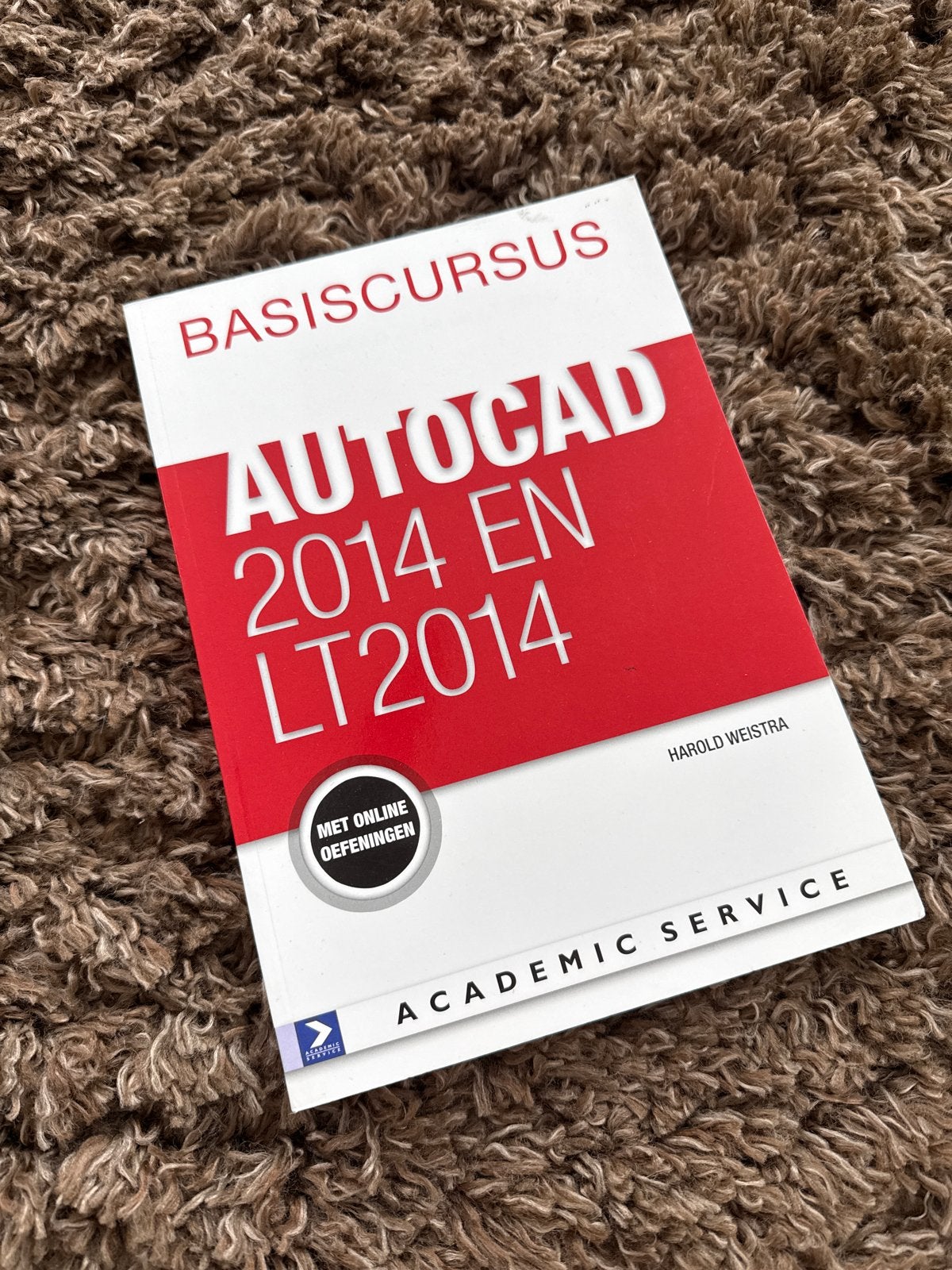 Autocad 2014 en LT2015 basiscursus - Harold Weistra, Ophalen of Verzenden, Beta, Gelezen, MBO