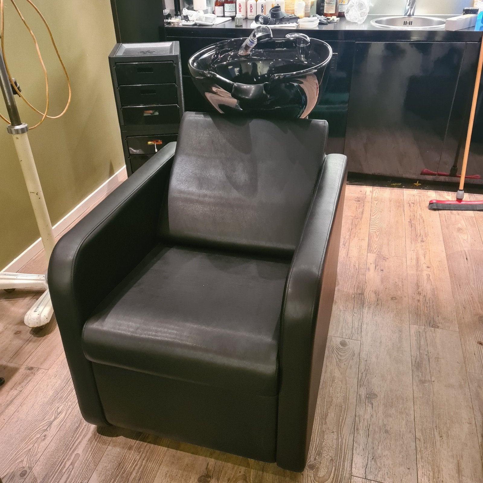 wasunit wasbak kapsalon, Ophalen, Gebruikt
