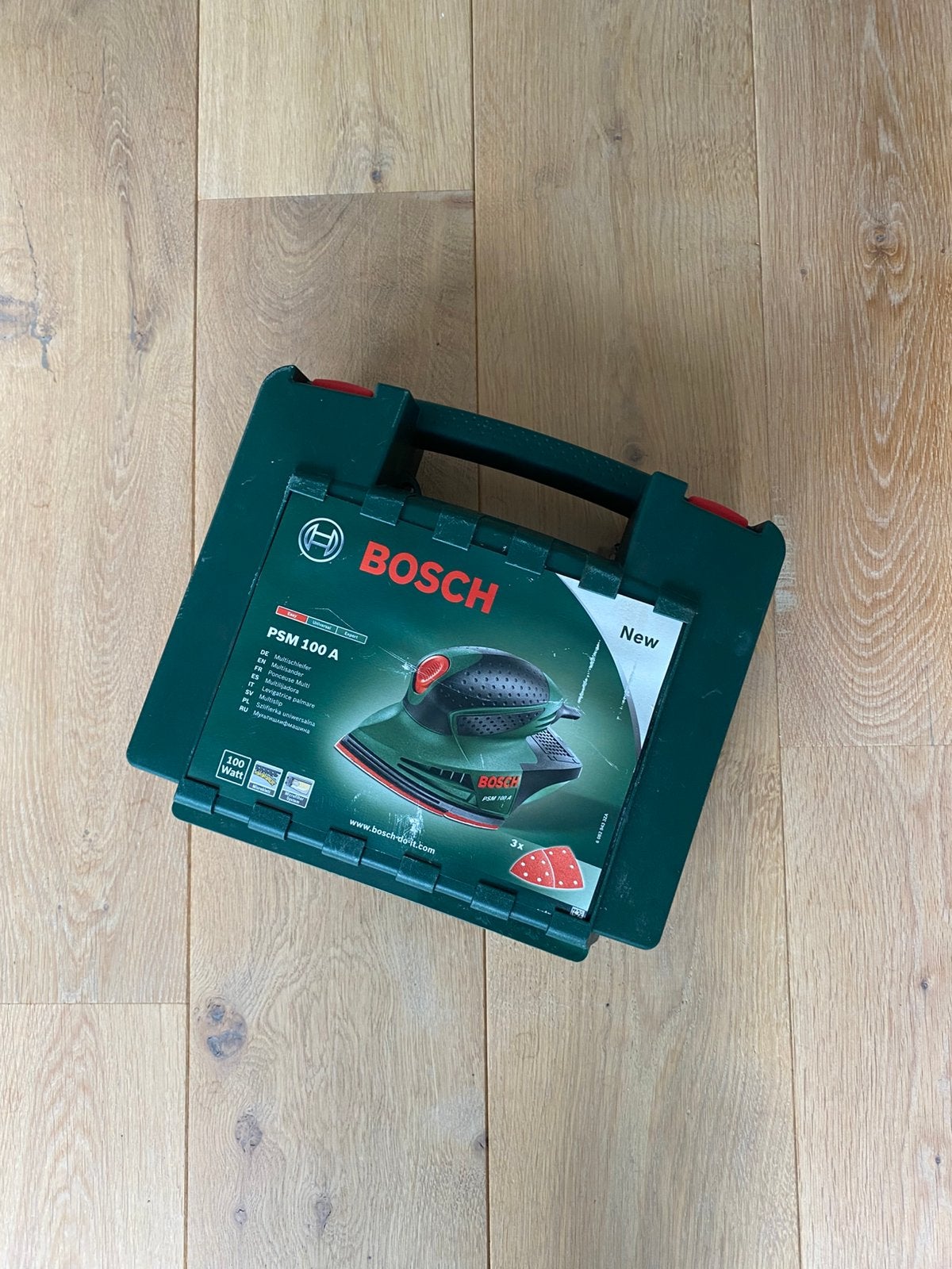 Bosch PSM 100 A multischuurmachine - op snoer, Ophalen of Verzenden, Gebruikt, Minder dan 400 watt, Boormachine