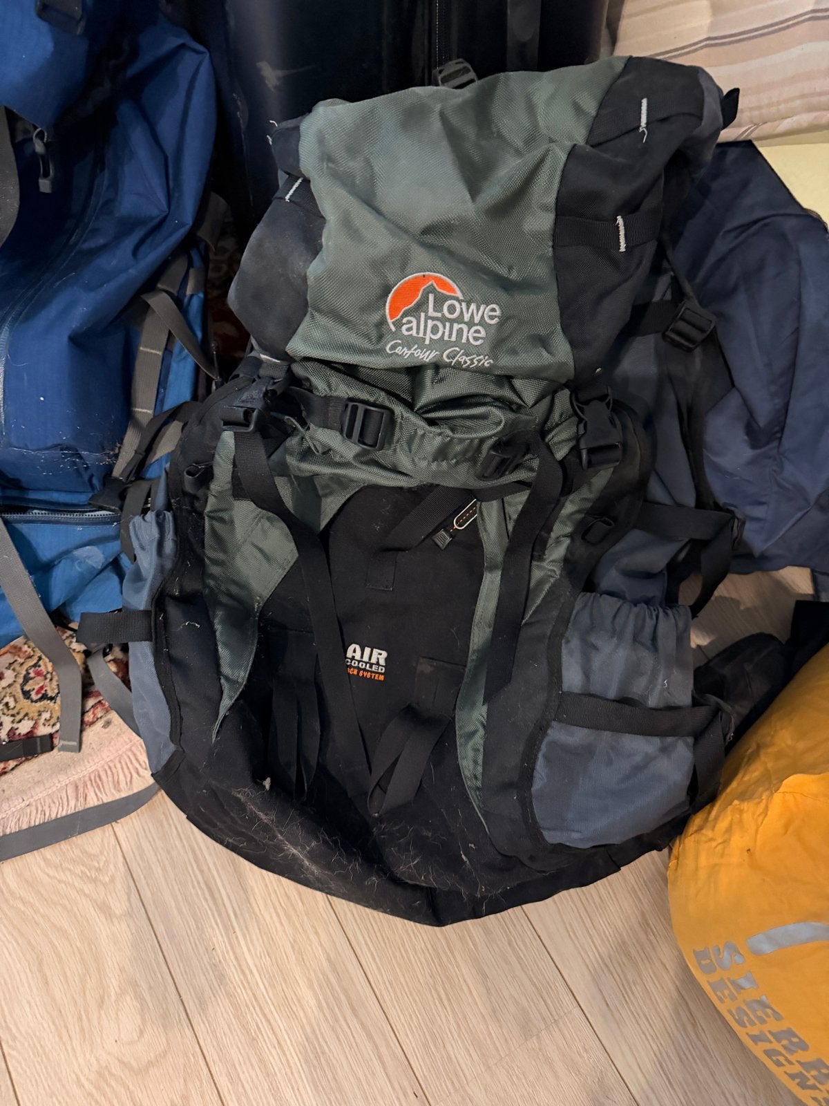 Lowe Alpine Contour Classic Trekking Rugzak 55L, Sport en Fitness, Ophalen of Verzenden, Gebruikt