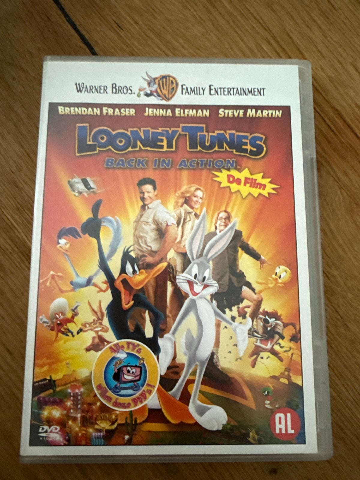 Looney Tunes Back in Action DVD - Familie Entertainment, Cd's en Dvd's, Animatie, Nederlands, Gebruikt, Bonusmateriaal
