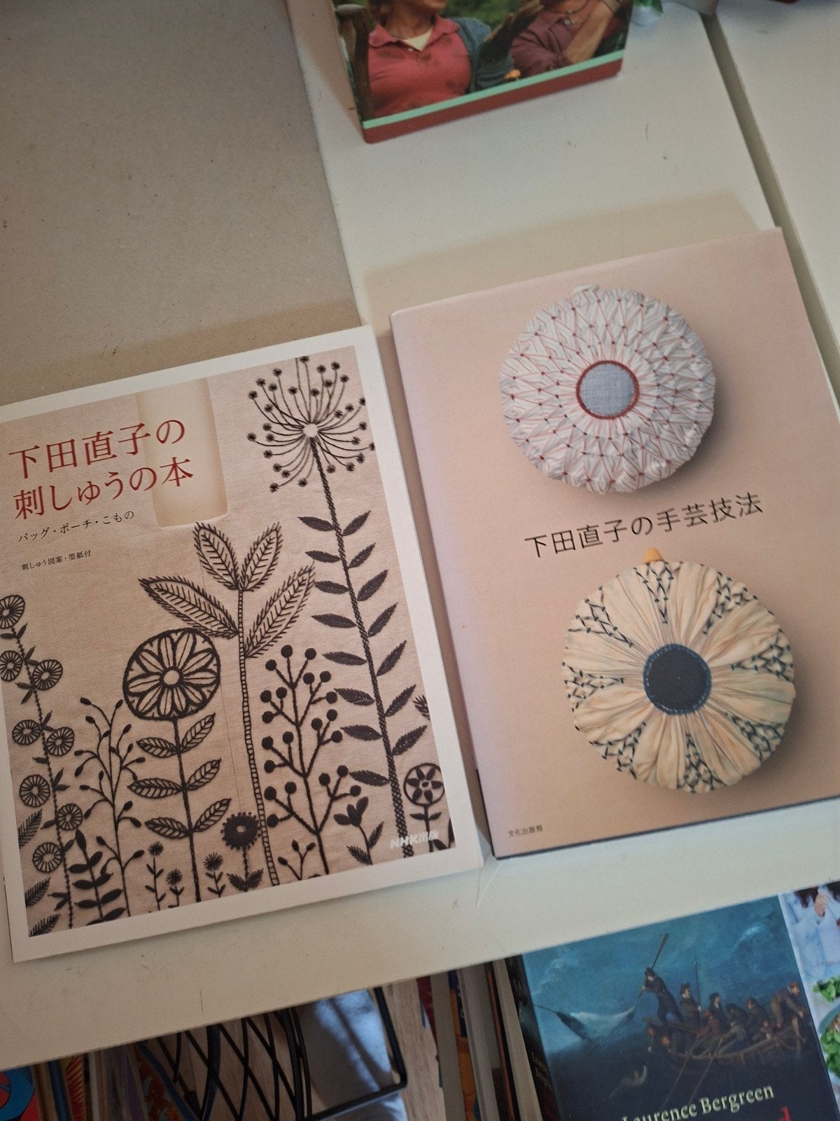 Naoko shimoda 2 boekjes craft borduur Quilt japans, Verzenden, Zo goed als nieuw