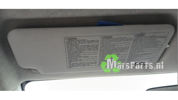Zonneklep van een Daihatsu Sirion, Auto-onderdelen, Interieur en Bekleding, Gebruikt, Daihatsu, -, -