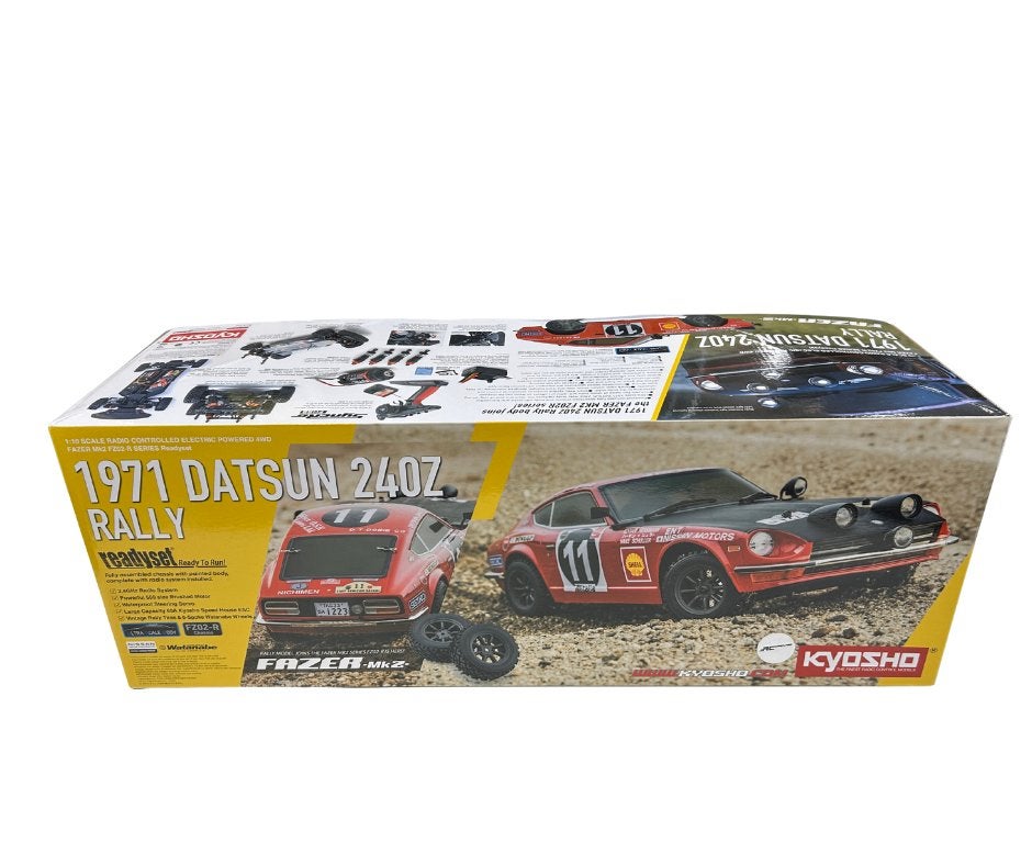 Kyosho Fazer FZ02-R Rally Datsun 240Z 1971 1:10 rc auto