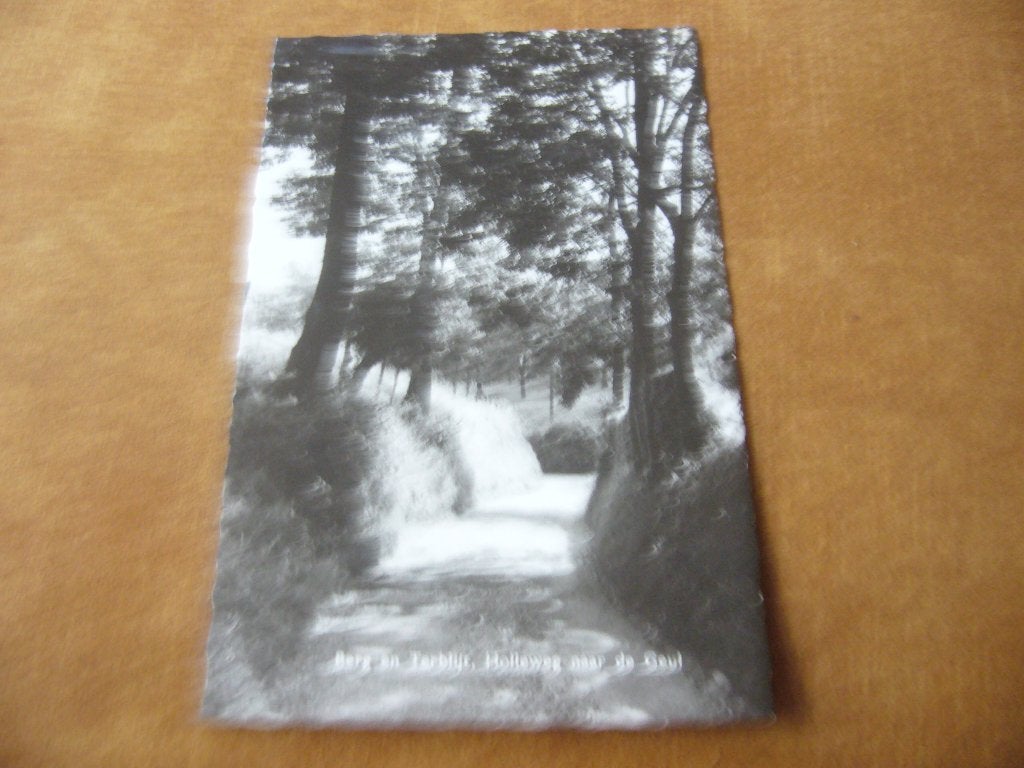 BERG EN TERBLIJT  =  HOLEWEG NAAR DE GEUL, Verzenden, 1940 tot 1960, Ongelopen, Limburg