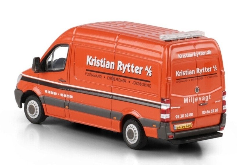 WSI MERCEDES-BENZ SPRINTER - KRISTIAN RYTTER, Hobby en Vrije tijd, Modelauto's | 1:50, Wsi, ., Nieuw, Ophalen of Verzenden