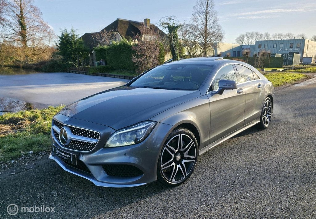 Mercedes CLS-klasse 500 4MATIC / Pano / Uniek / H/K audio, Auto's, Mercedes-Benz, Bedrijf, Te koop, CLS, 360° camera, 4x4, ABS