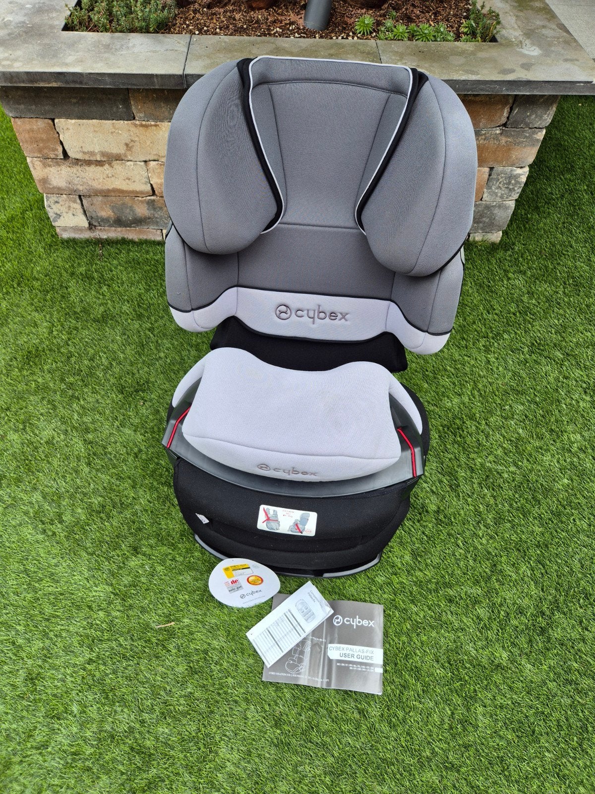 Cybex Pallas-fix autostoel - Zo goed als nieuw, in doos, Autogordel of Isofix, Zijbescherming, Zo goed als nieuw, 9 t/m 36 kg