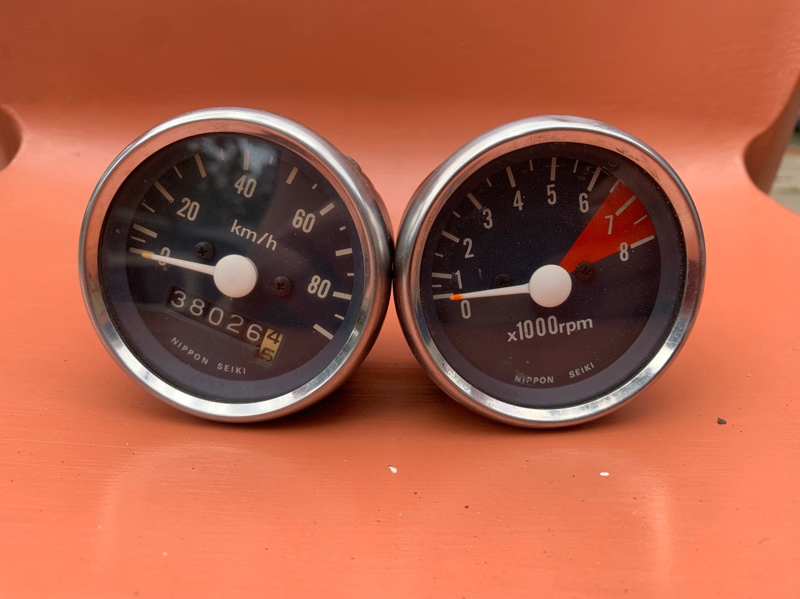 Nette Honda cb50 tellerset kilometerteller toerenteller, Ophalen of Verzenden, Overige modellen