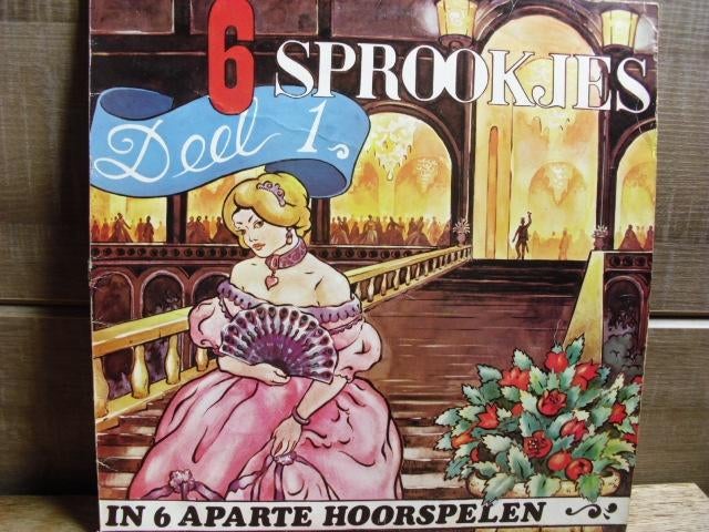 6 Sprookjes in Hoorspelvorm deel-1 LP, Complilatie, Gebruikt, 6 tot 9 jaar, Ophalen of Verzenden