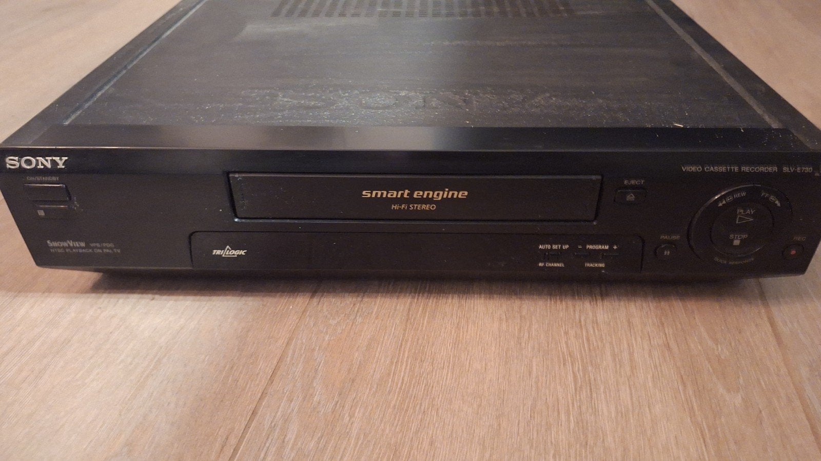 Sony SLV-E730P Stereo VHS Videorecorder - Smart Engine, Ophalen, Gebruikt, VHS-speler of -recorder