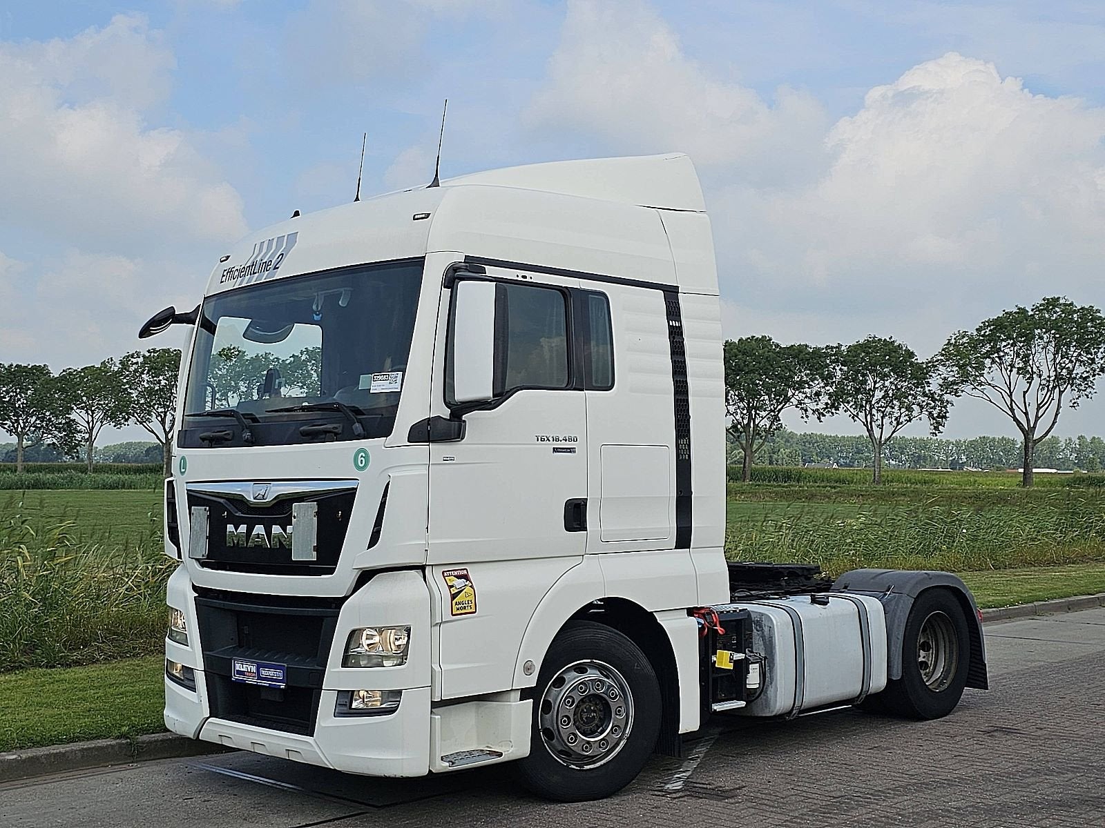 M.A.N. 18.480 TGX, Automaat, 460 pk, Euro 6, MAN