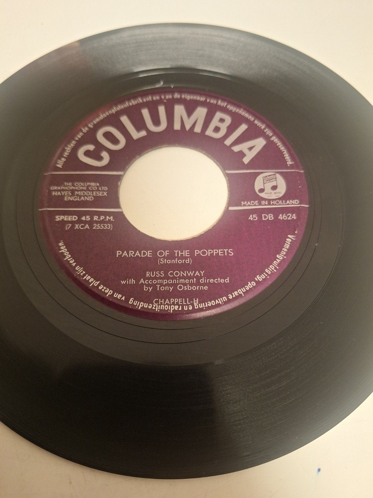 Russ Conway - Parade of Poppets, 1961., Verzenden, 7 inch, Elektronisch