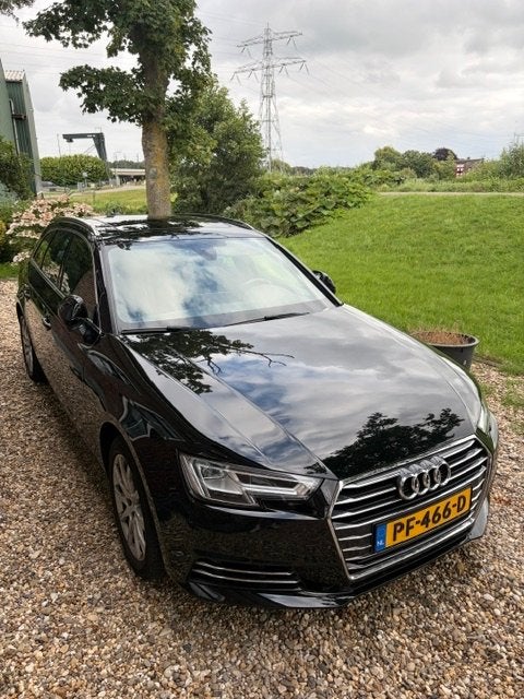 Audi A4 2.0 Tfsi Ultra 140KW AV S-t7 2017 Zwart, Auto's, Audi, 1984 cc, 1435 kg, A4, Zwart