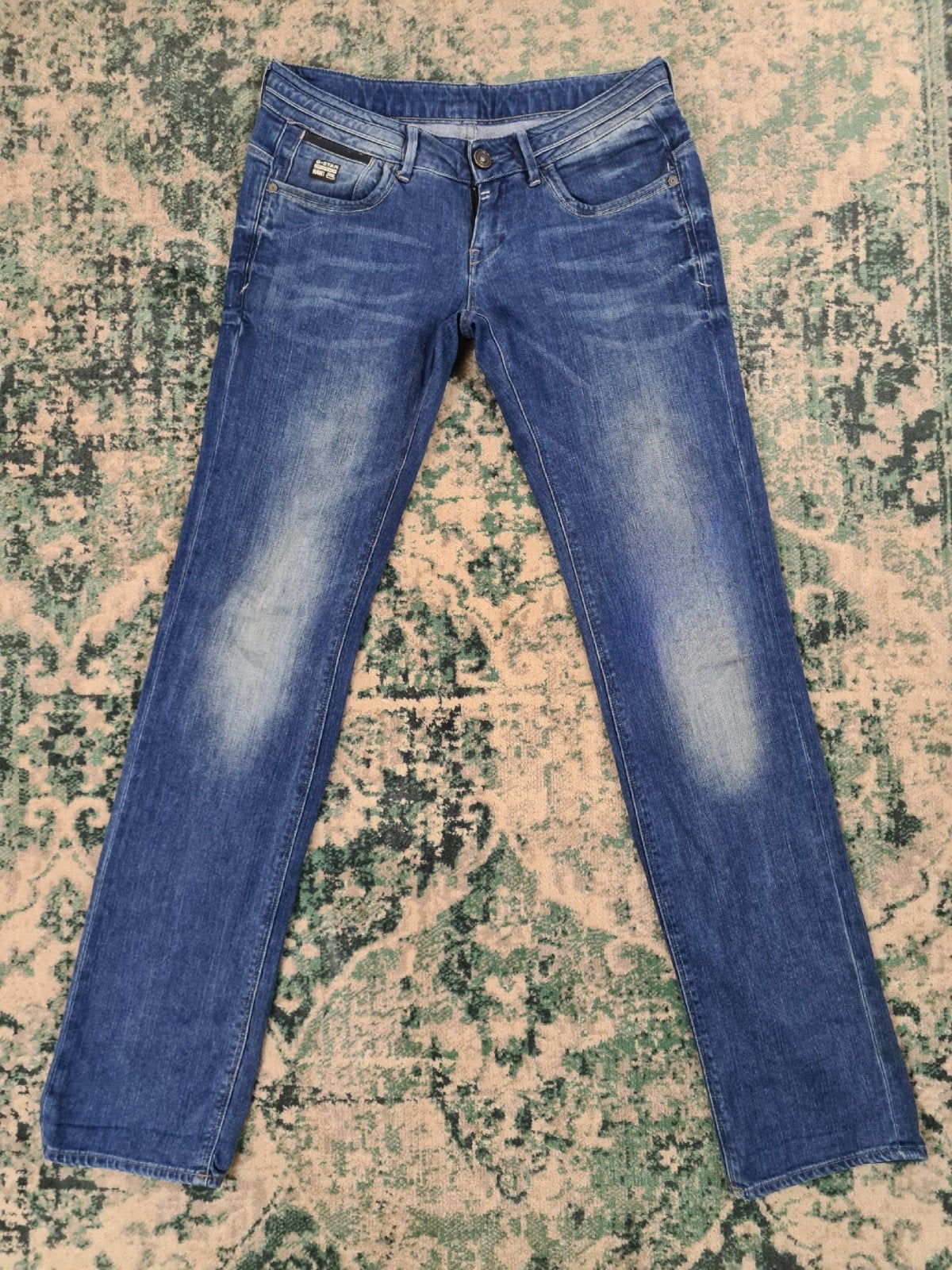 G-star raw midge dumont straight W28 L34 dames Tulsi2834, Blauw, Ophalen of Verzenden, W28 - W29 (confectie 36), G-STAR RAW