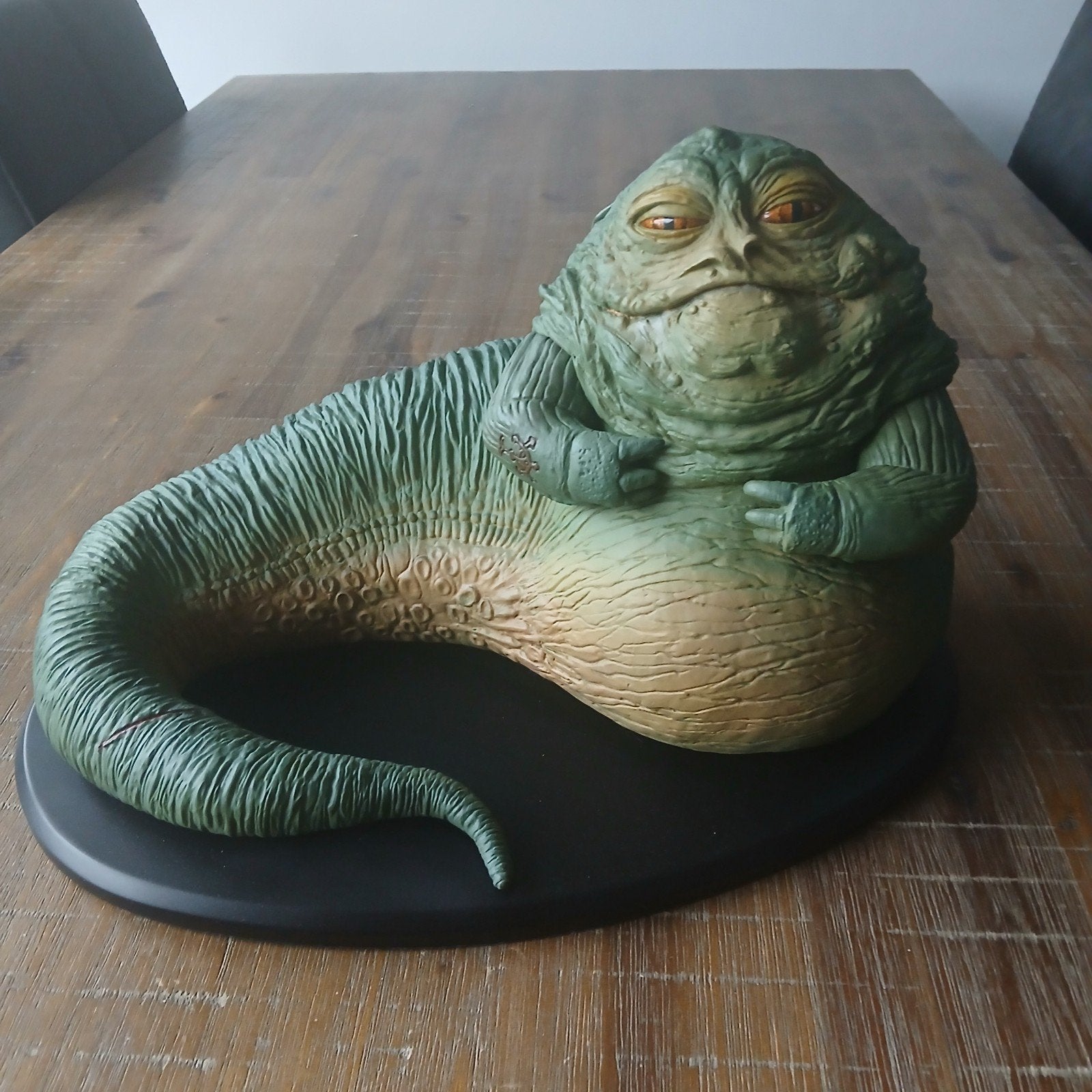 Attakus Star Wars Jabba The Hutt Statue, Ophalen of Verzenden, Zo goed als nieuw, Beeldje of Buste