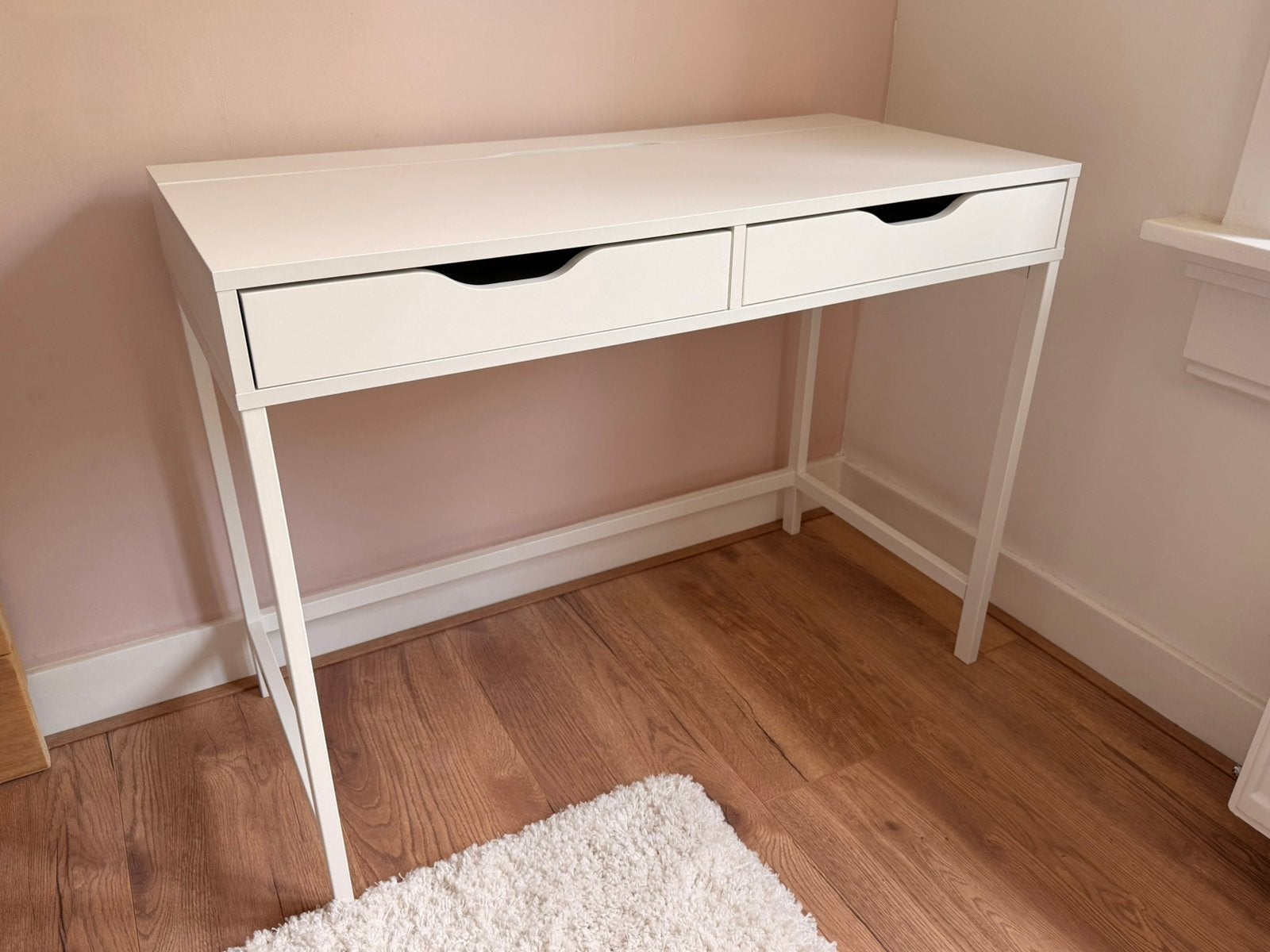 IKEA Alex bureau wit 100cm | lades | kaptafel | werktafel, Ophalen, 48 cm, Zo goed als nieuw, IKEA