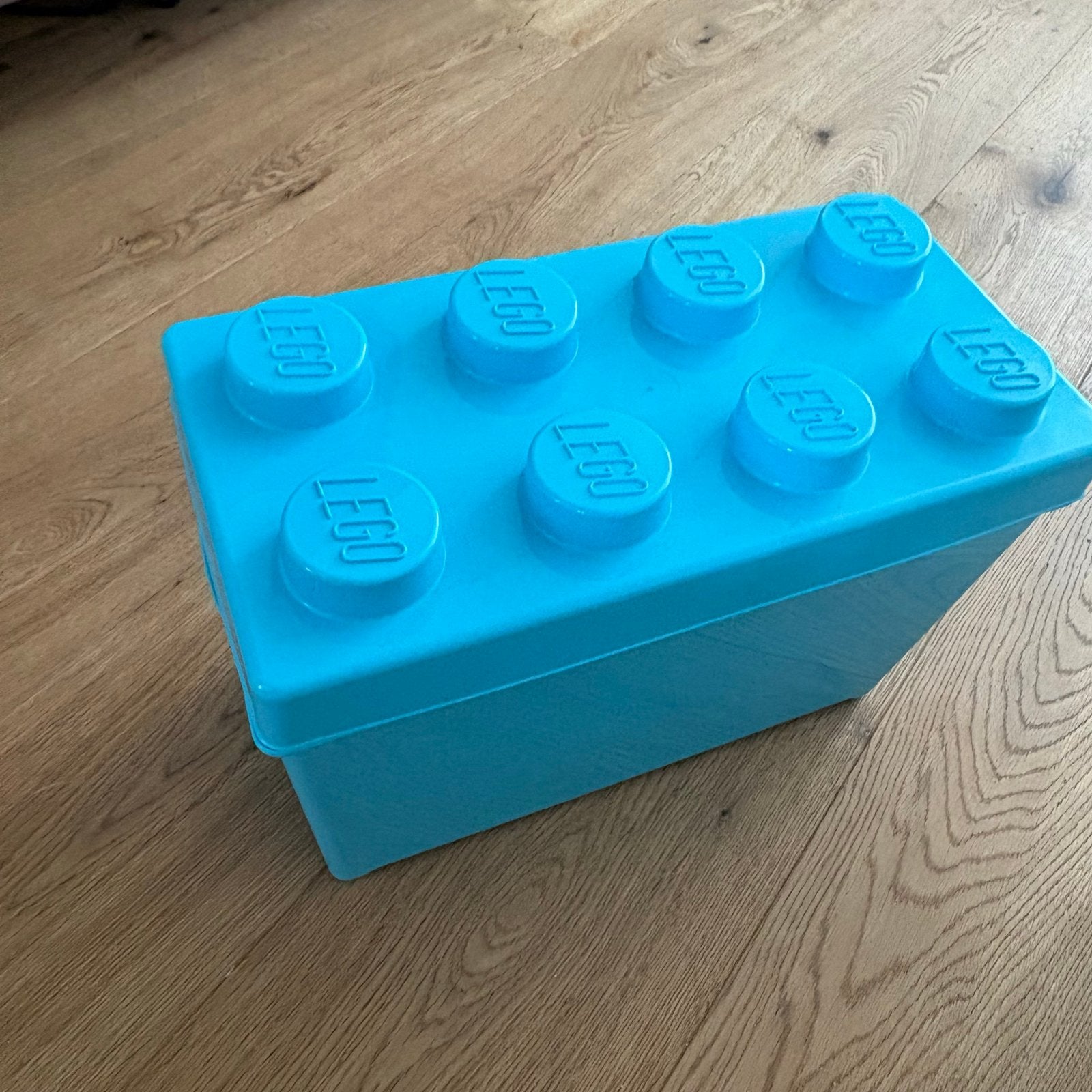 Lego Classic Opbergdoos Blauw met inhoud, Ophalen of Verzenden, Gebruikt