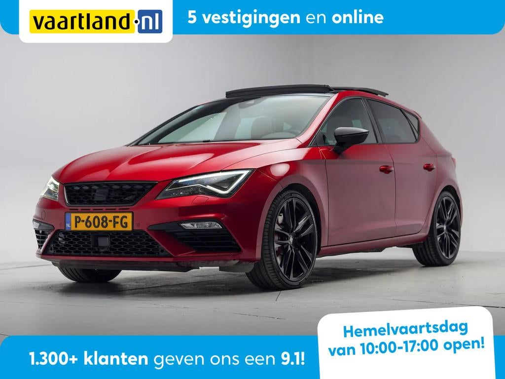 SEAT Leon 2.0 TSI CUPRA 300 Aut. [ Panorama Navi Camera Stoe, Automaat, 15 km/l, 4 cilinders, 1984 cc
