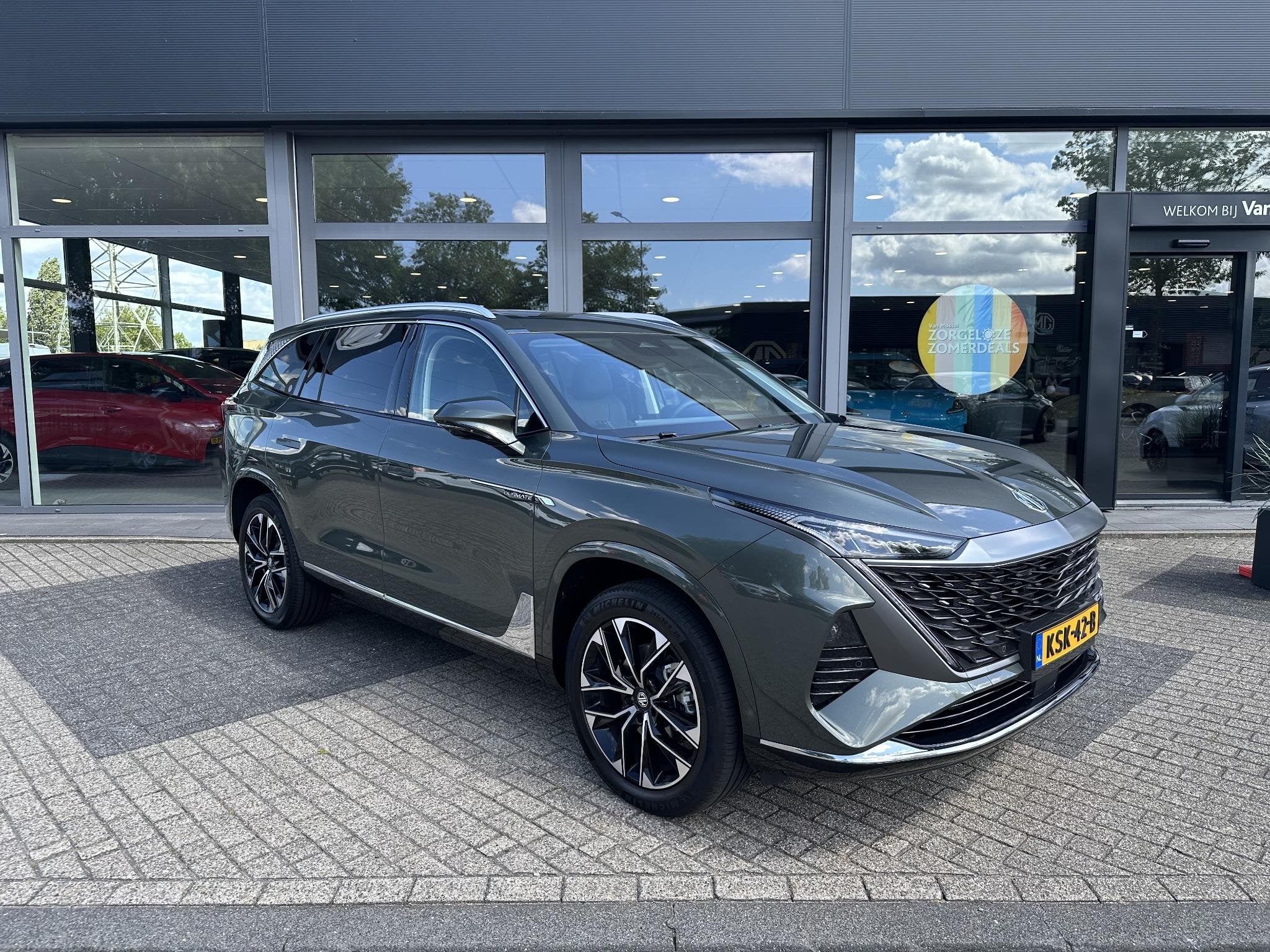 MG MGS9 1.5 Premium Plug-in Hybrid | Panoramadak | Led Sfeer, Auto's, MG, 12 maanden, Gebruikt, 4 cilinders, Bedrijf
