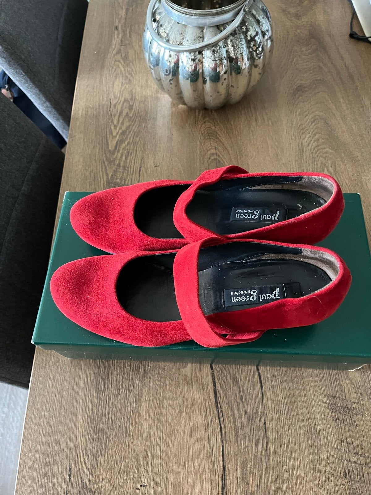 Paul Green München rode pumps - Zo goed als nieuw, Ophalen of Verzenden, Zo goed als nieuw, Rood, Pumps