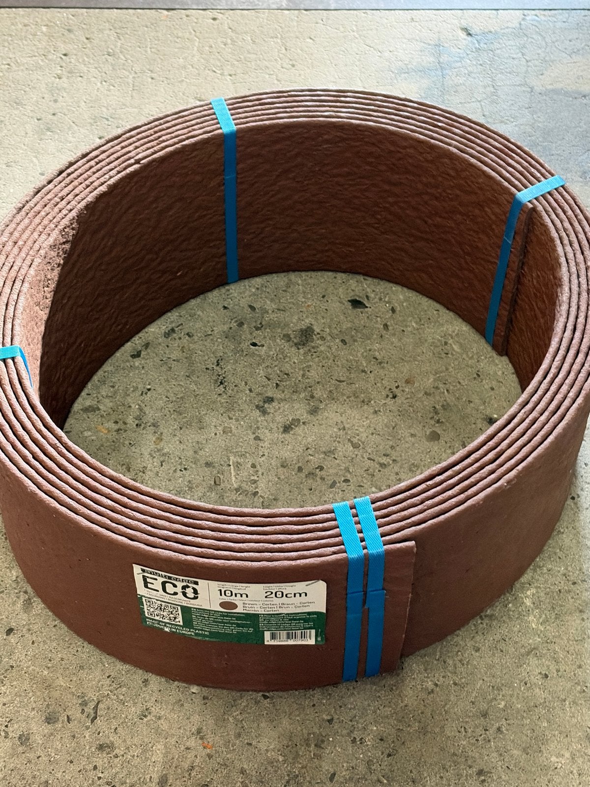 Multi-Edge ECO Tuinrand 10m x 20cm - Gerecycled Kunststof, Tuin en Terras, Kunststof, 100 tot 200 cm, Nieuw, Ophalen of Verzenden