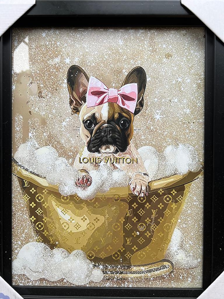Louis Vuitton schilderij inclusief lijst nieuw!, Antiek en Kunst, Kunst | Schilderijen | Modern, Ophalen of Verzenden
