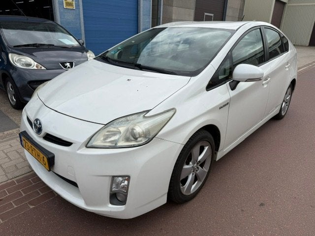 Toyota Prius 1.8 Dynamic 2011 Navigatie NAP 279.673km Fijne, Stof, Gebruikt, 4 cilinders, Wit