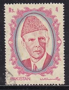 3183 - Pakistan michel 756 gestempeld , Mohammed Ali Jinnah, Verzenden, Oost-Azië