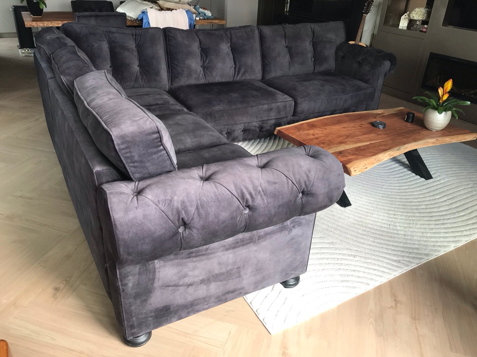 Hoekbank Urban Sofa - Zo goed als nieuw, Ophalen, Hoekbank, Zo goed als nieuw, Stof