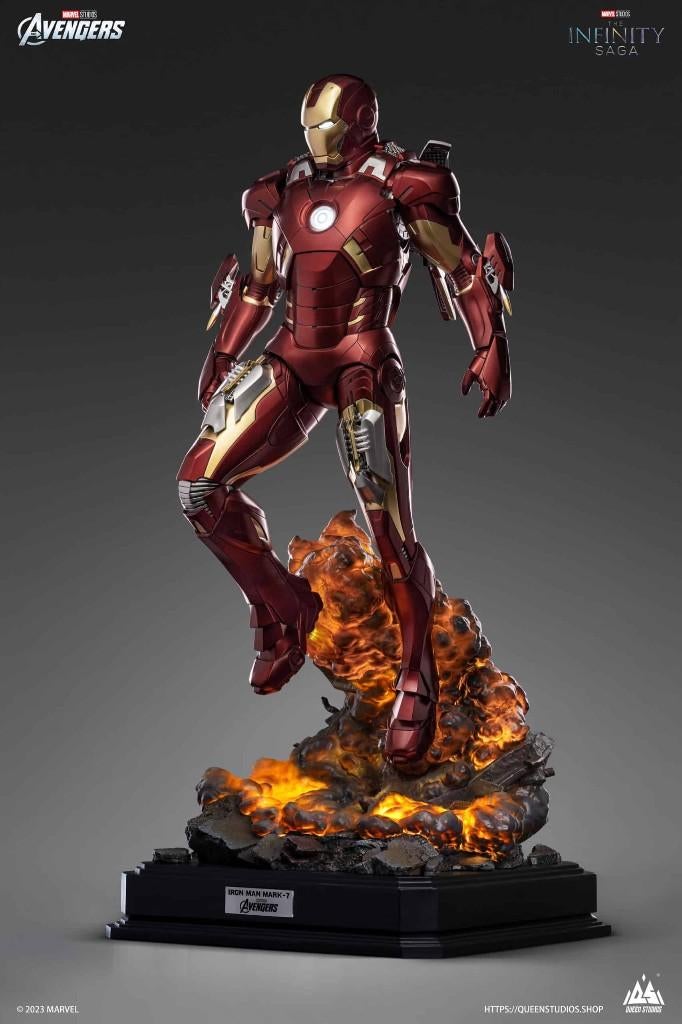 Queen Studios Iron Man Mark VII Statue, Verzamelen, Ophalen of Verzenden, Nieuw, Overige typen