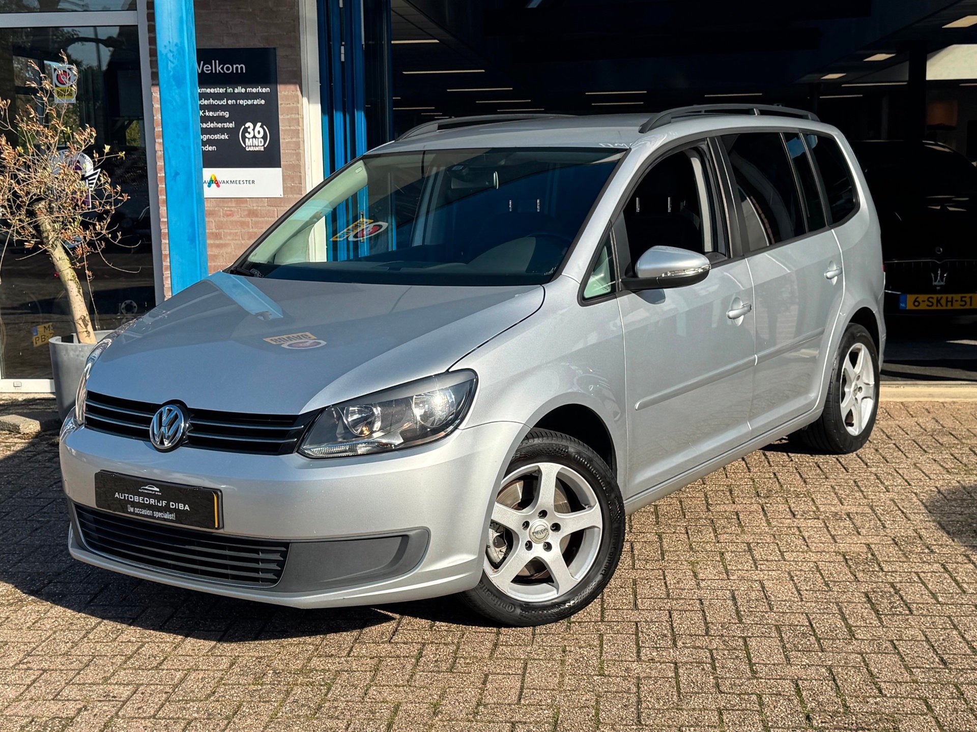 Volkswagen Touran 1.4 TSI Comfortline 7p 2013 NAVI AIRCO NAP, Auto's, Voorwielaandrijving, Gebruikt, Zwart, 4 cilinders