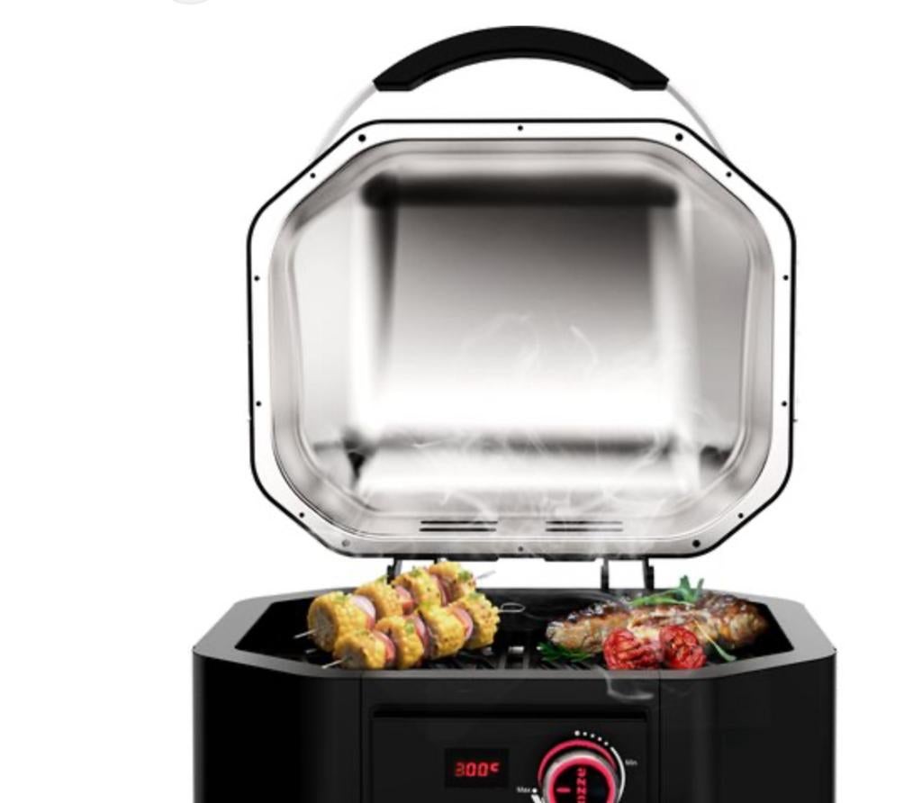 E 200 electric grill electrisch, Ophalen of Verzenden, Zo goed als nieuw