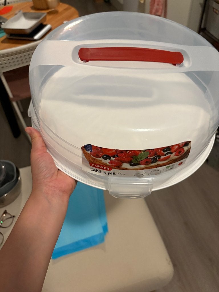 Curver cake box, Ophalen, Nieuw, Wit