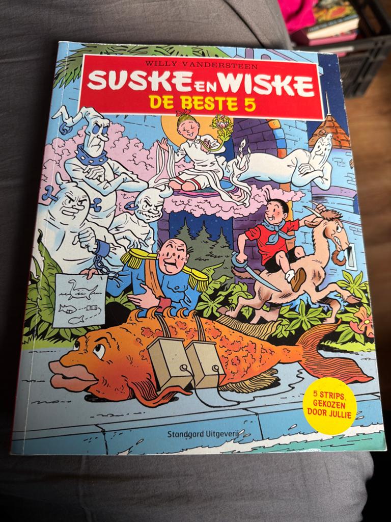Willy Vandersteen - De beste 5.  2015, Willy Vandersteen, Ophalen of Verzenden, Zo goed als nieuw, Meerdere stripboeken