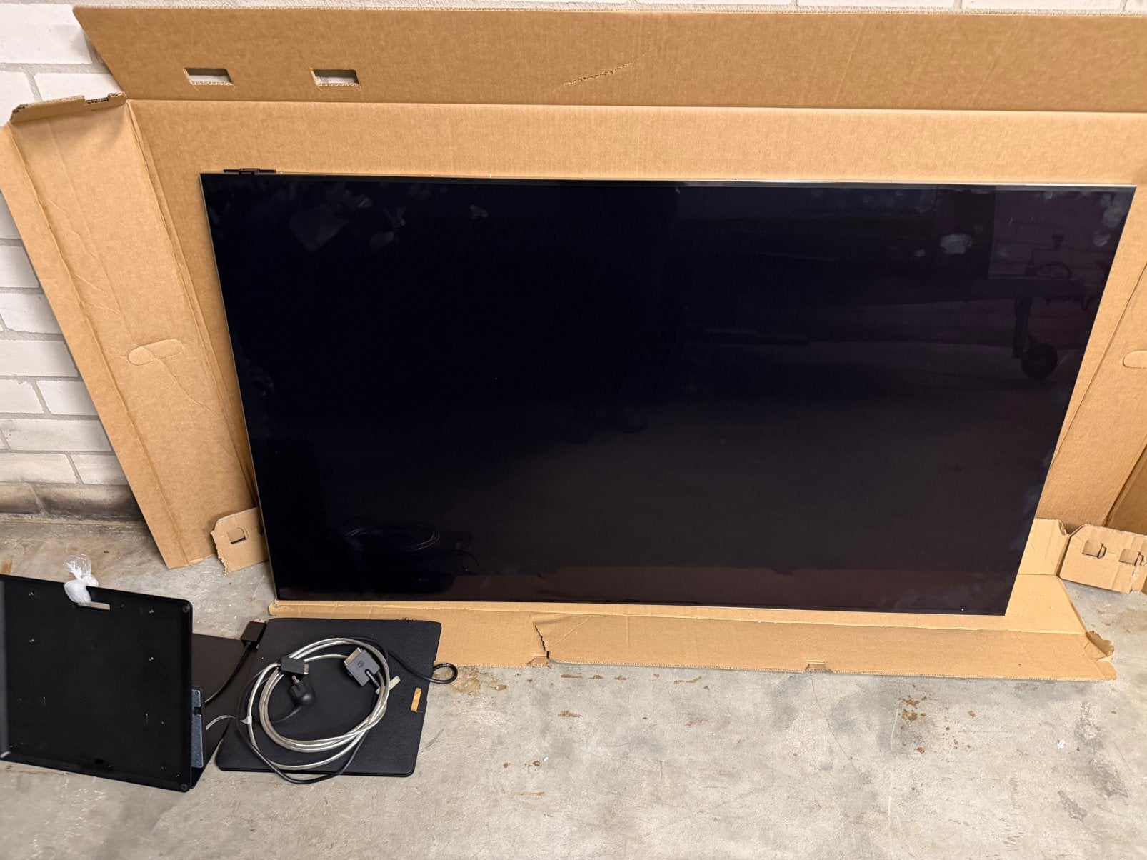 Samsung 65 inch neo qled werkt niet meer uitgevallen, Ophalen of Verzenden, Niet werkend, QLED