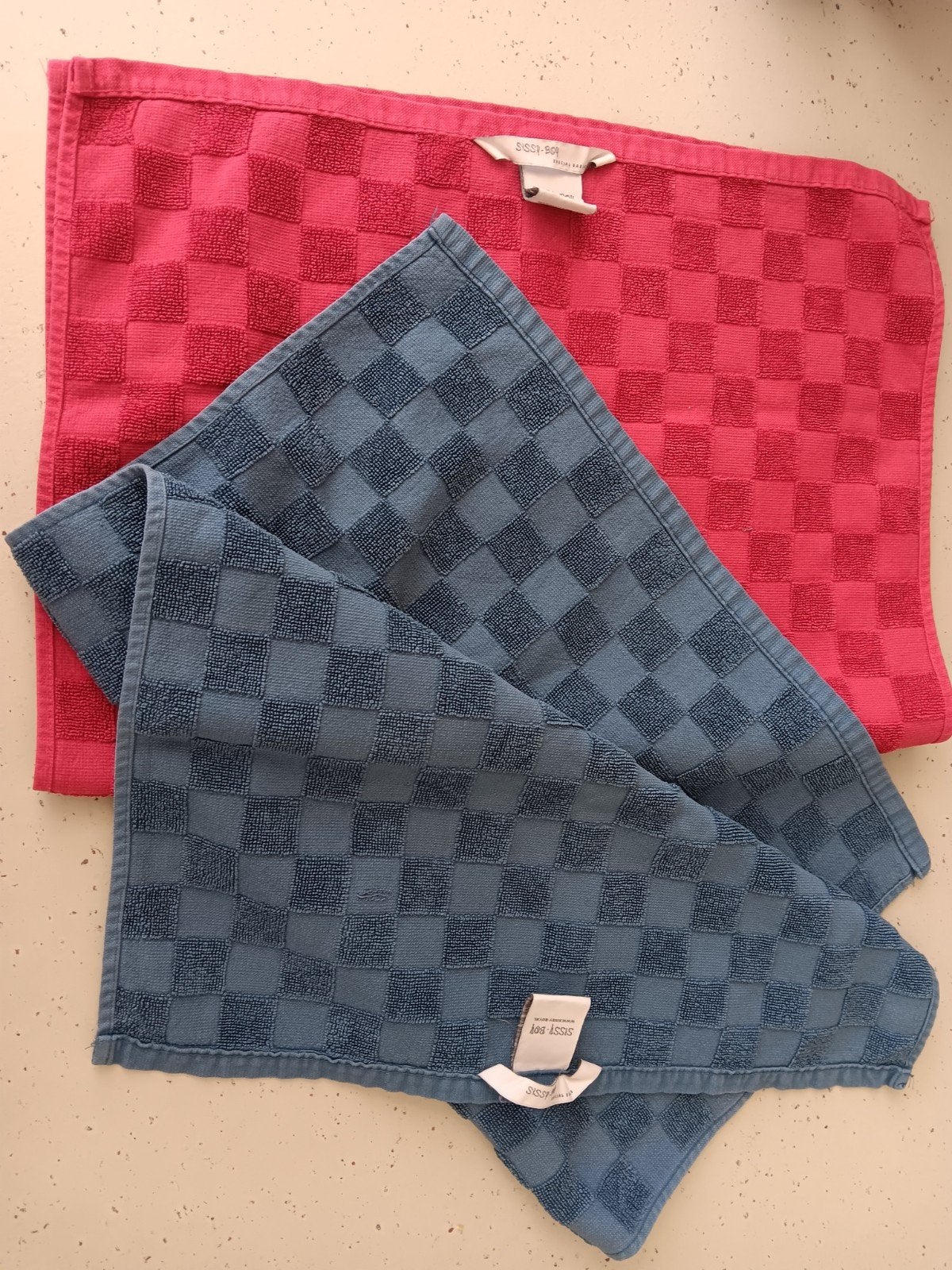 2x Sissy-Boy keukenhanddoek, Huis en Inrichting, Gebruikt, Katoen, Wasbaar, Overige merken